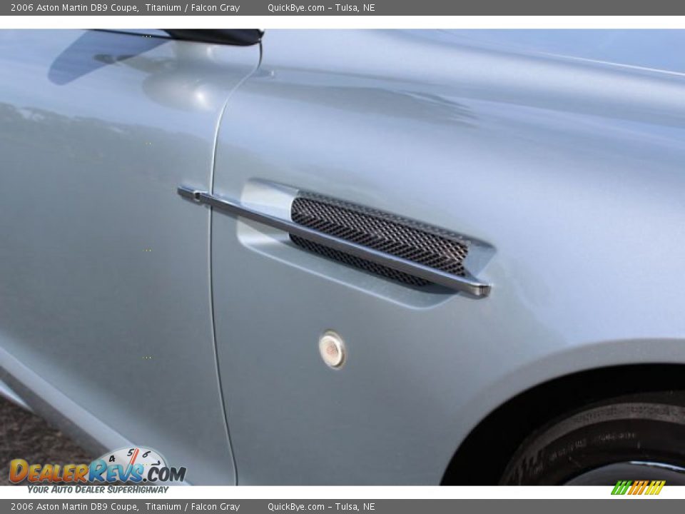 2006 Aston Martin DB9 Coupe Titanium / Falcon Gray Photo #12