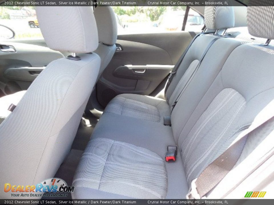 2012 Chevrolet Sonic LT Sedan Silver Ice Metallic / Dark Pewter/Dark Titanium Photo #5