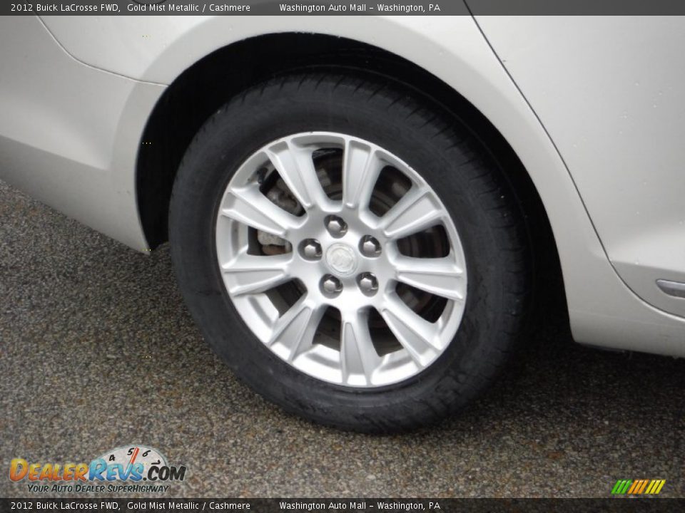 2012 Buick LaCrosse FWD Gold Mist Metallic / Cashmere Photo #3