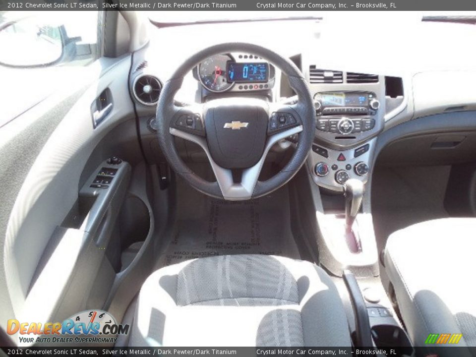2012 Chevrolet Sonic LT Sedan Silver Ice Metallic / Dark Pewter/Dark Titanium Photo #6