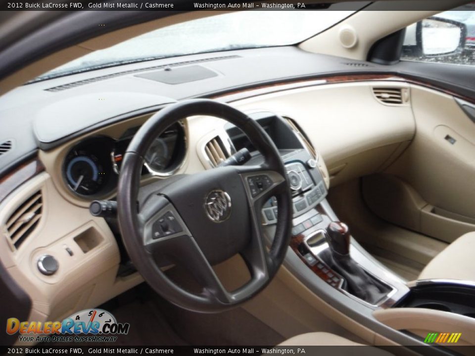 2012 Buick LaCrosse FWD Gold Mist Metallic / Cashmere Photo #11