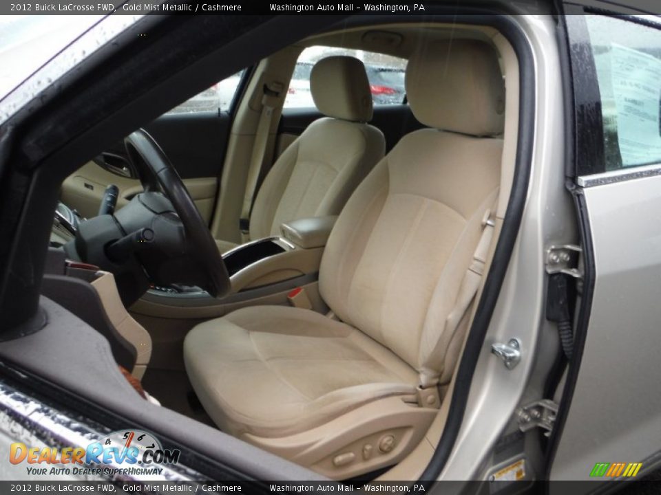 2012 Buick LaCrosse FWD Gold Mist Metallic / Cashmere Photo #12