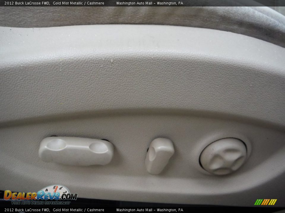 2012 Buick LaCrosse FWD Gold Mist Metallic / Cashmere Photo #13