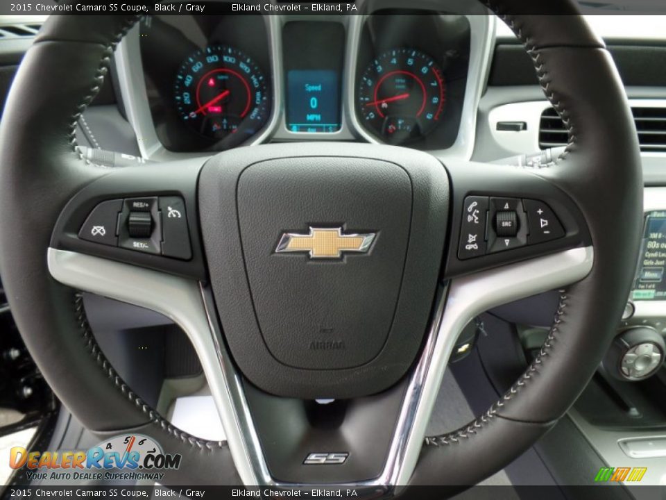 2015 Chevrolet Camaro SS Coupe Steering Wheel Photo #17