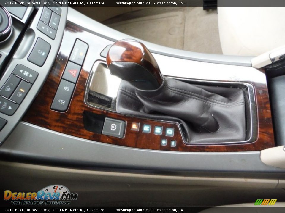 2012 Buick LaCrosse FWD Gold Mist Metallic / Cashmere Photo #14