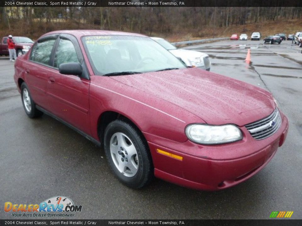 2004 Chevrolet Classic Sport Red Metallic / Gray Photo #5