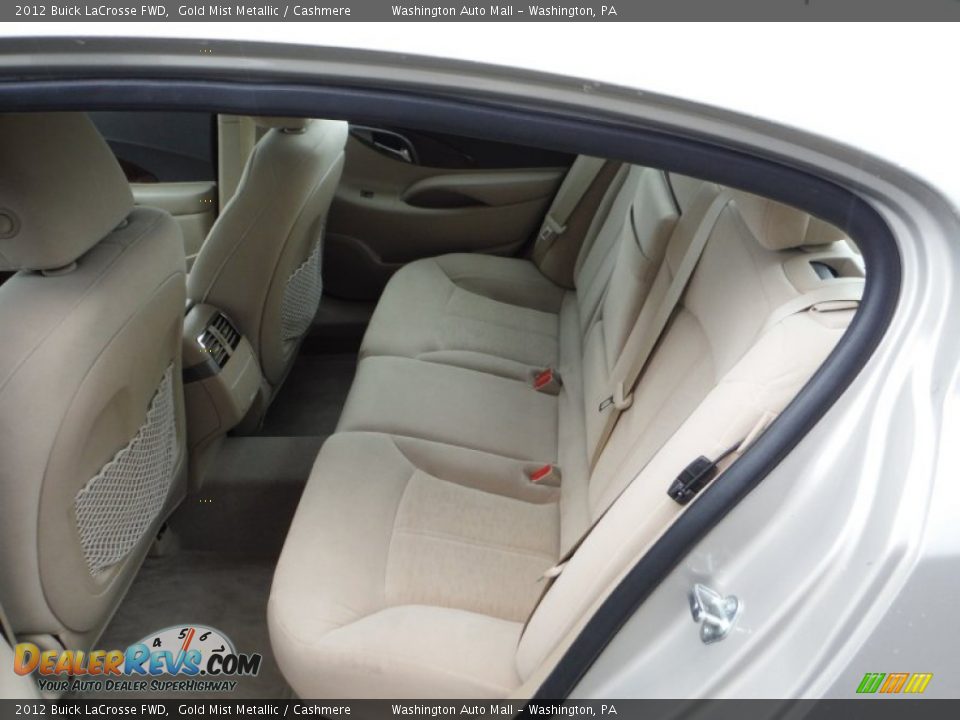 2012 Buick LaCrosse FWD Gold Mist Metallic / Cashmere Photo #17