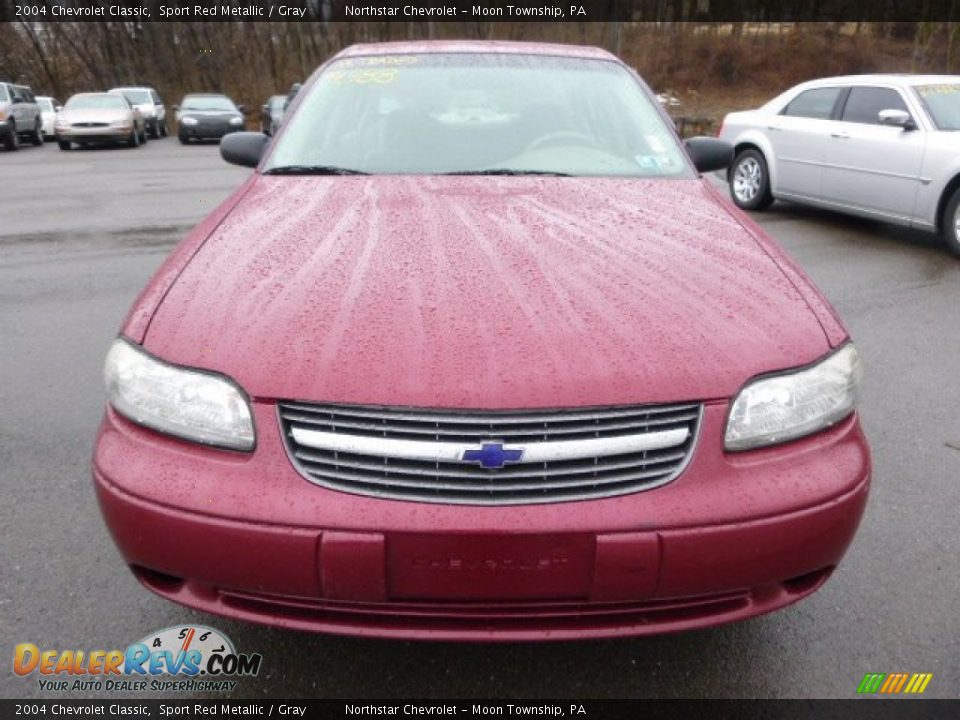 2004 Chevrolet Classic Sport Red Metallic / Gray Photo #6