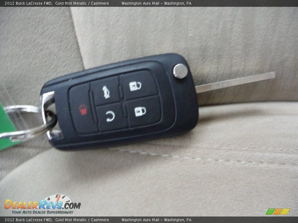 2012 Buick LaCrosse FWD Gold Mist Metallic / Cashmere Photo #18