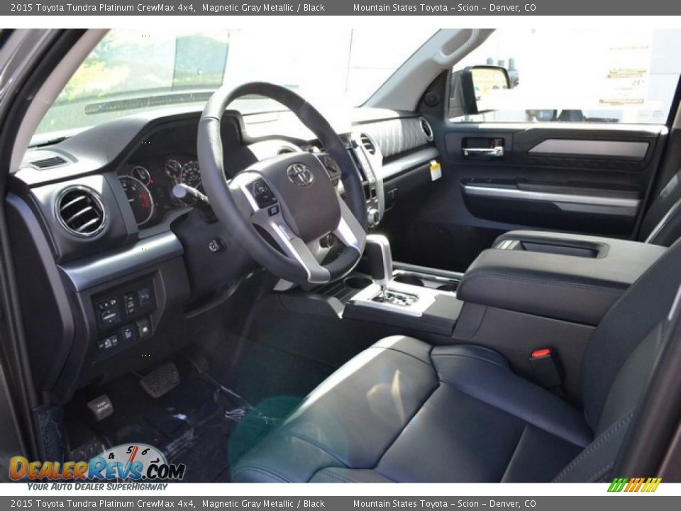 2015 Toyota Tundra Platinum CrewMax 4x4 Magnetic Gray Metallic / Black Photo #5