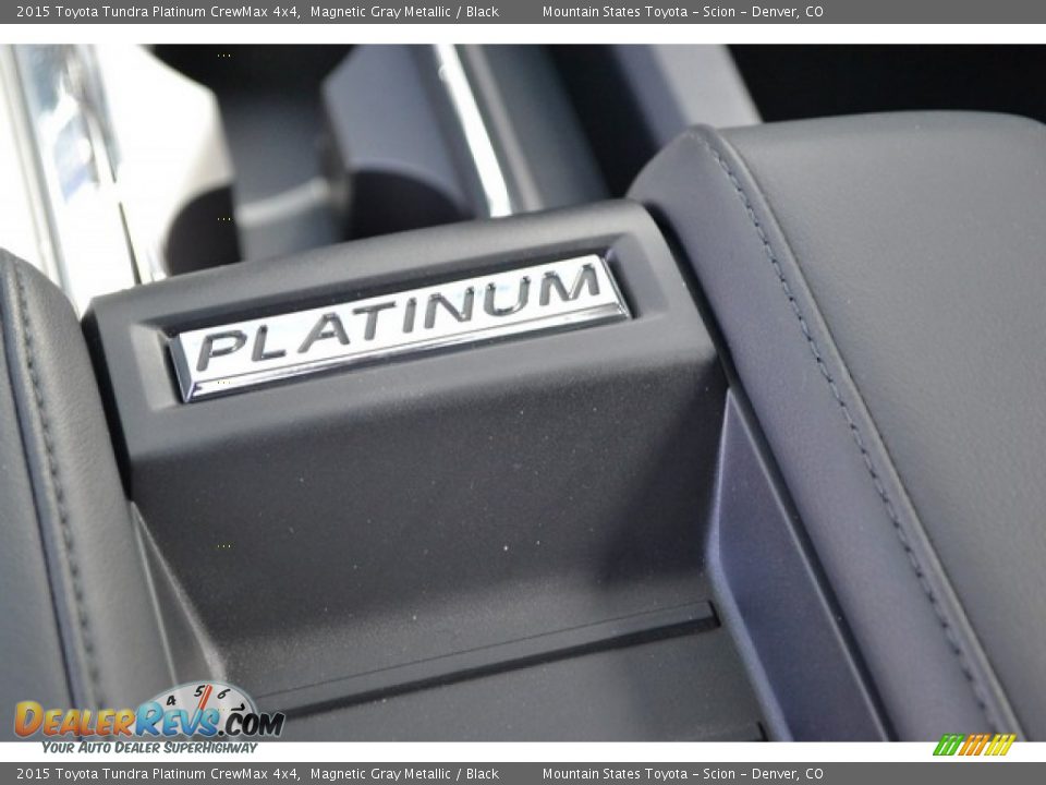 2015 Toyota Tundra Platinum CrewMax 4x4 Magnetic Gray Metallic / Black Photo #8