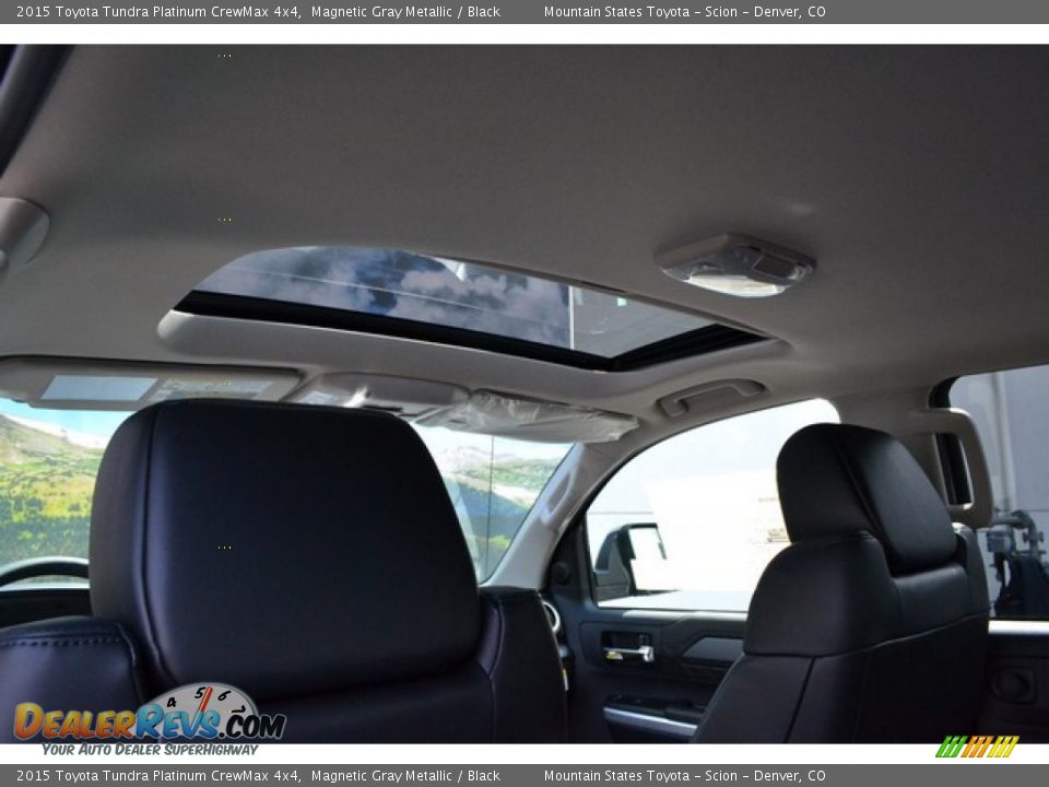 2015 Toyota Tundra Platinum CrewMax 4x4 Magnetic Gray Metallic / Black Photo #11