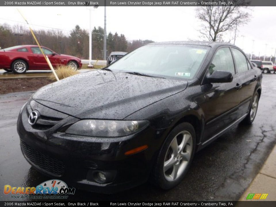Onyx Black 2006 Mazda MAZDA6 i Sport Sedan Photo #5
