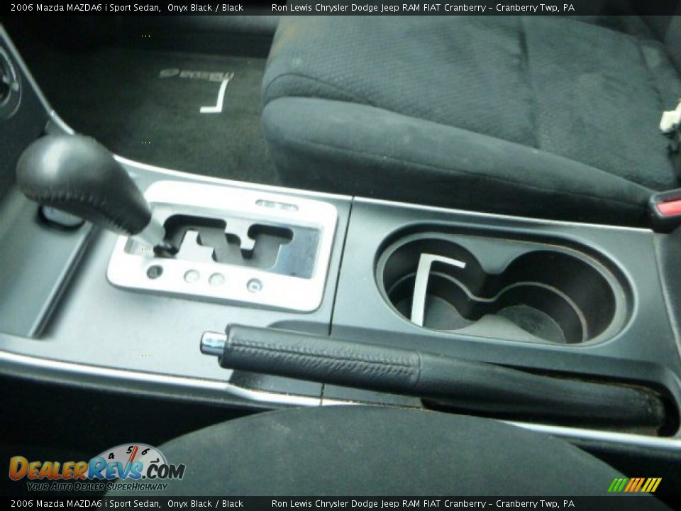 2006 Mazda MAZDA6 i Sport Sedan Onyx Black / Black Photo #18
