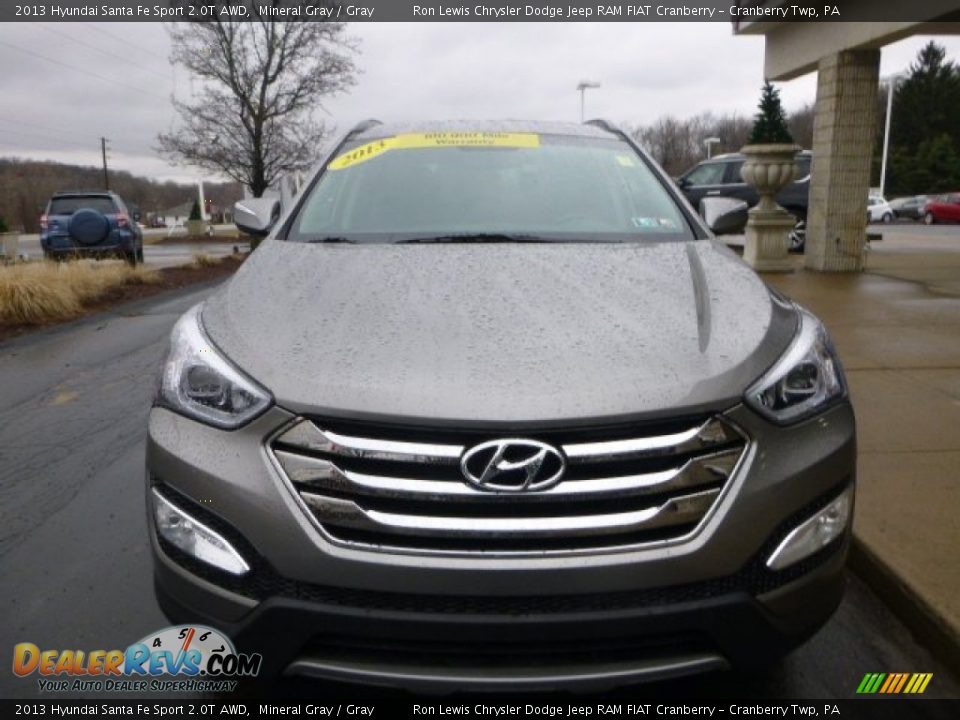 2013 Hyundai Santa Fe Sport 2.0T AWD Mineral Gray / Gray Photo #4