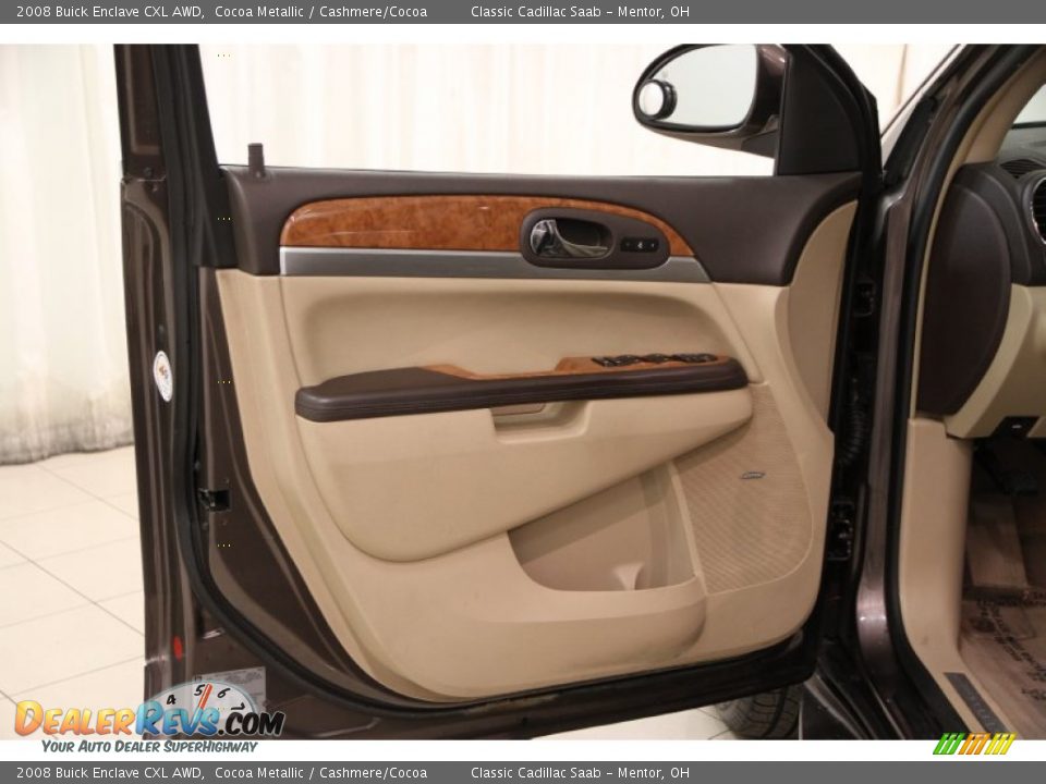 2008 Buick Enclave CXL AWD Cocoa Metallic / Cashmere/Cocoa Photo #4