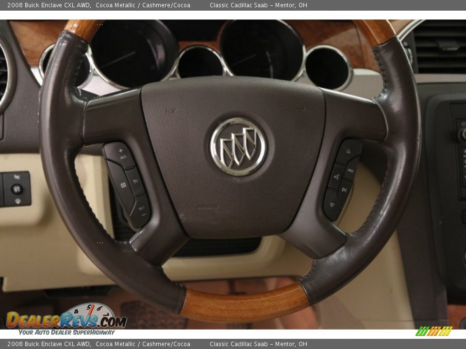 2008 Buick Enclave CXL AWD Cocoa Metallic / Cashmere/Cocoa Photo #5