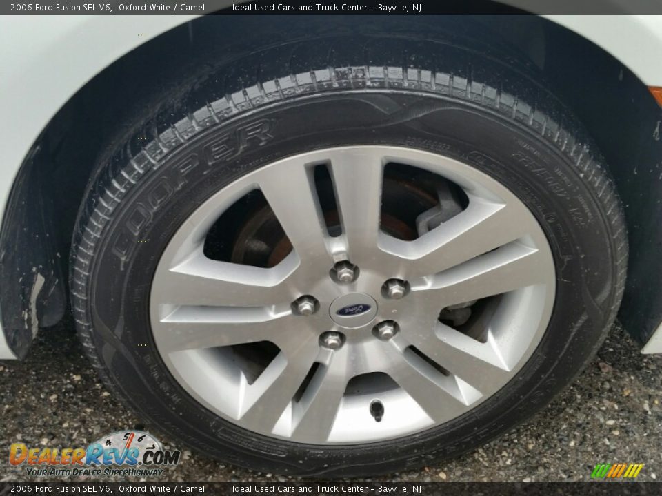 2006 Ford Fusion SEL V6 Oxford White / Camel Photo #6
