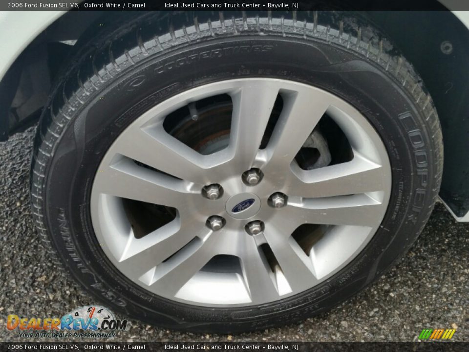 2006 Ford Fusion SEL V6 Oxford White / Camel Photo #7