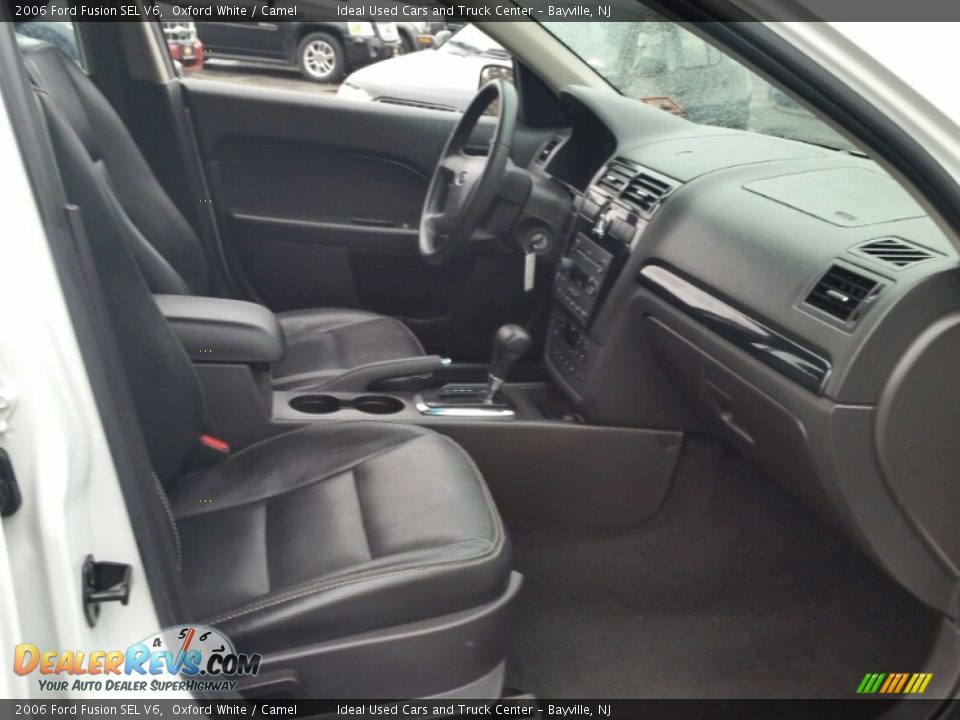 2006 Ford Fusion SEL V6 Oxford White / Camel Photo #11