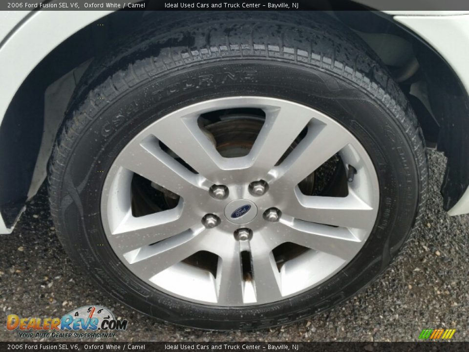 2006 Ford Fusion SEL V6 Oxford White / Camel Photo #15