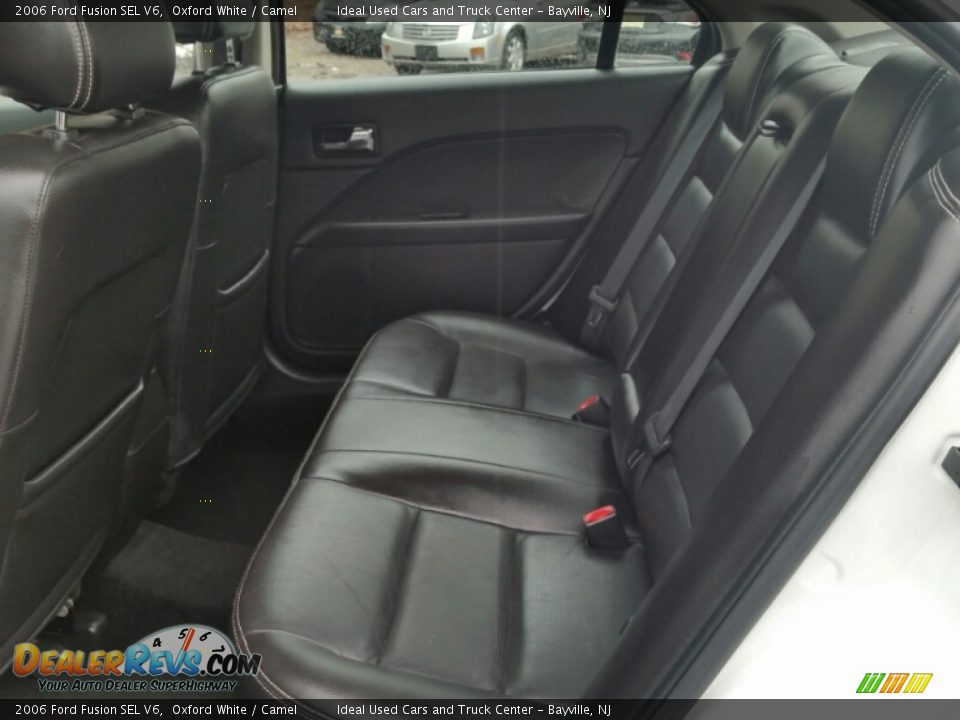 2006 Ford Fusion SEL V6 Oxford White / Camel Photo #18