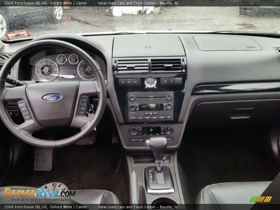2006 Ford Fusion SEL V6 Oxford White / Camel Photo #20