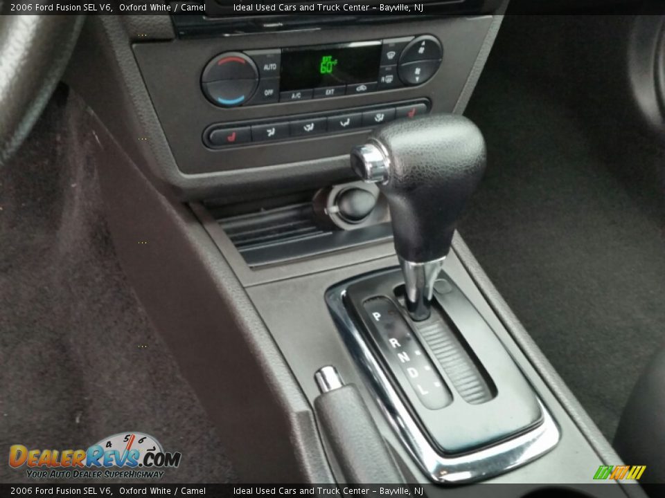 2006 Ford Fusion SEL V6 Oxford White / Camel Photo #25