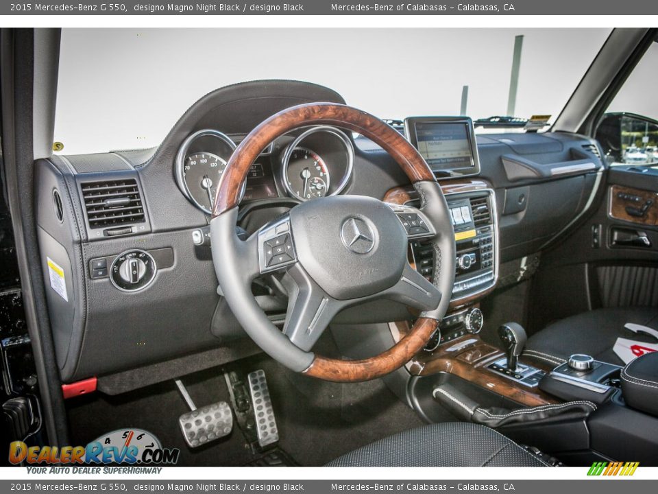 Dashboard of 2015 Mercedes-Benz G 550 Photo #5