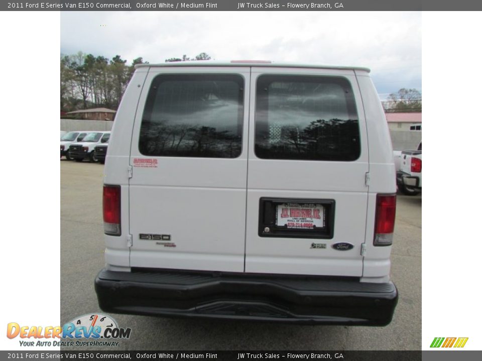 2011 Ford E Series Van E150 Commercial Oxford White / Medium Flint Photo #8