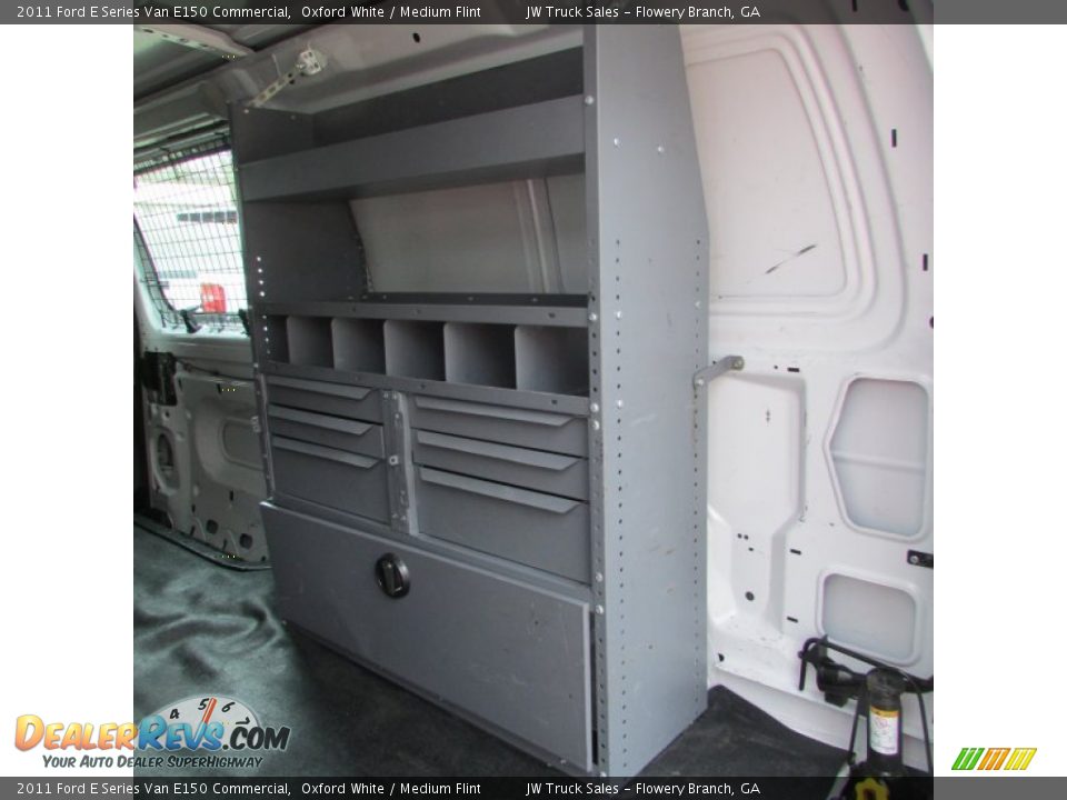 2011 Ford E Series Van E150 Commercial Oxford White / Medium Flint Photo #11