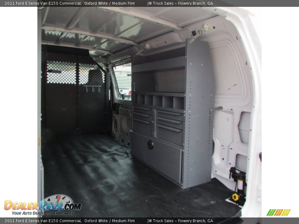 2011 Ford E Series Van E150 Commercial Oxford White / Medium Flint Photo #14