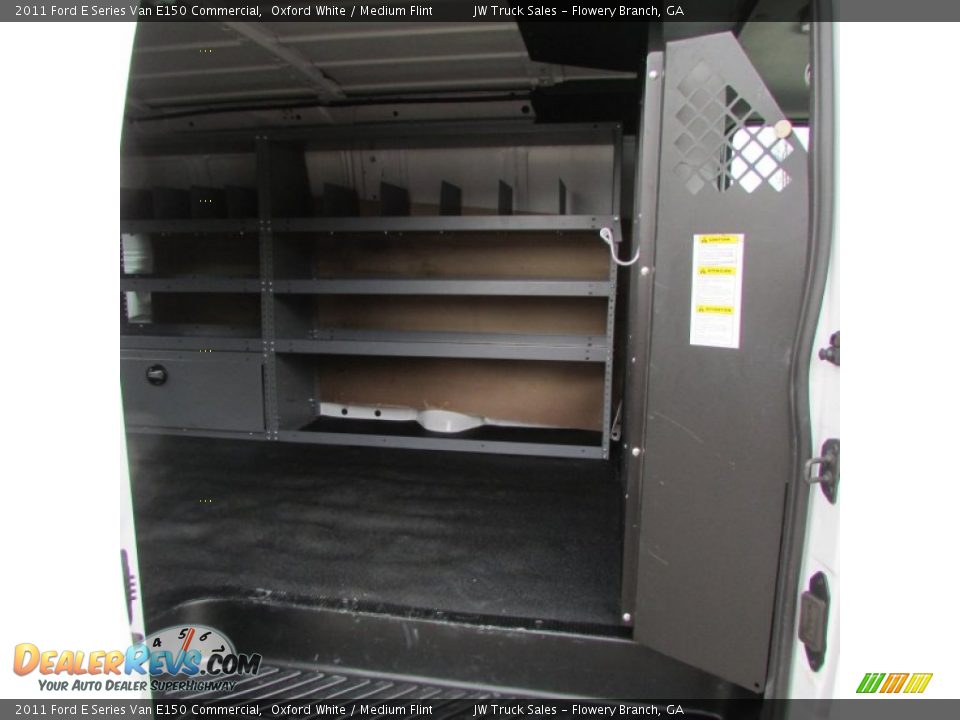2011 Ford E Series Van E150 Commercial Oxford White / Medium Flint Photo #16