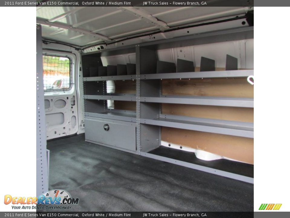 2011 Ford E Series Van E150 Commercial Oxford White / Medium Flint Photo #17