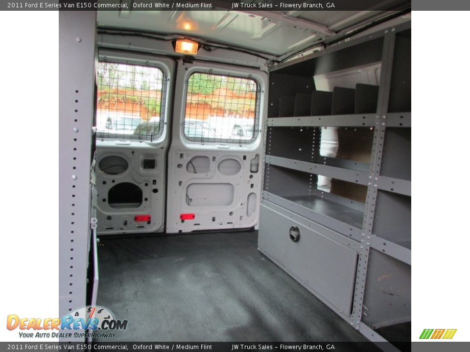 2011 Ford E Series Van E150 Commercial Oxford White / Medium Flint Photo #18