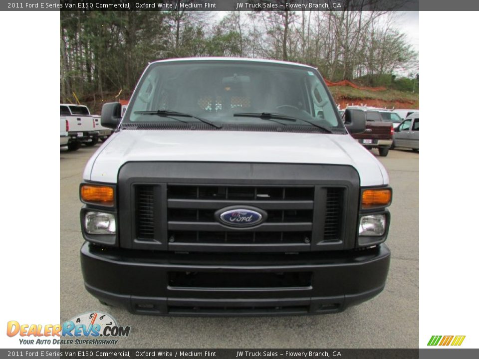 2011 Ford E Series Van E150 Commercial Oxford White / Medium Flint Photo #20