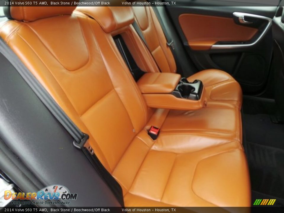 Rear Seat of 2014 Volvo S60 T5 AWD Photo #34