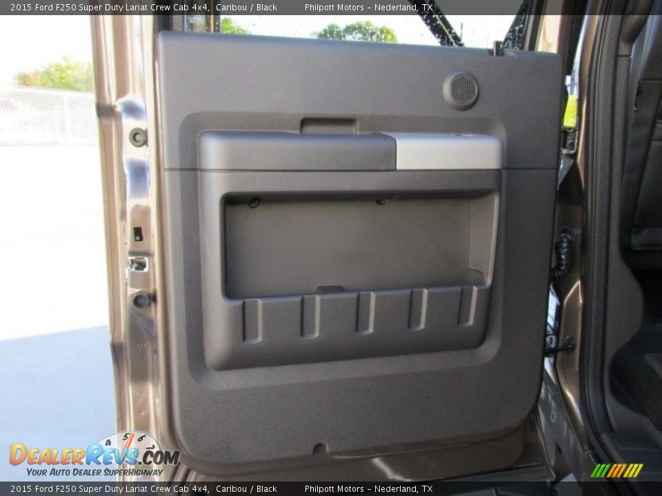 2015 Ford F250 Super Duty Lariat Crew Cab 4x4 Caribou / Black Photo #20