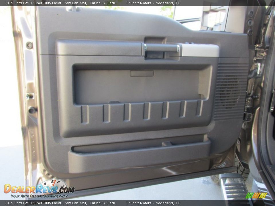 2015 Ford F250 Super Duty Lariat Crew Cab 4x4 Caribou / Black Photo #22