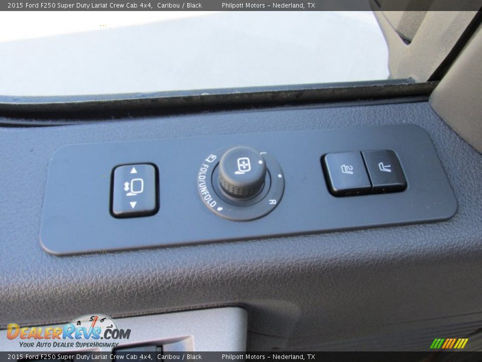 2015 Ford F250 Super Duty Lariat Crew Cab 4x4 Caribou / Black Photo #23
