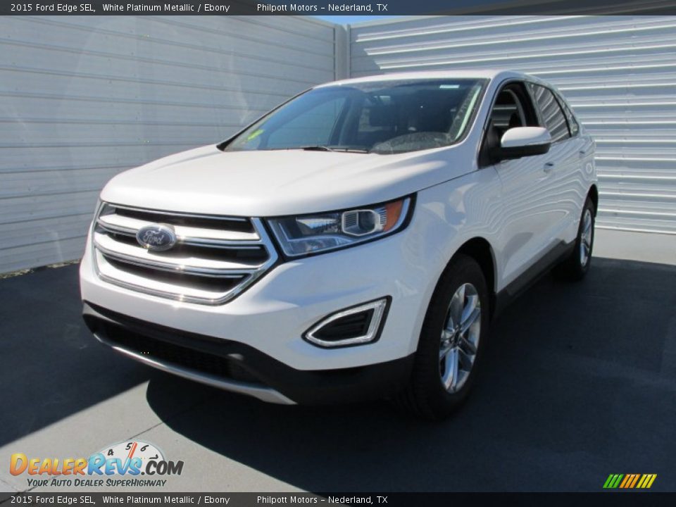 Front 3/4 View of 2015 Ford Edge SEL Photo #7