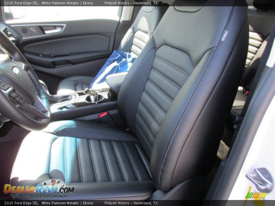 Front Seat of 2015 Ford Edge SEL Photo #22