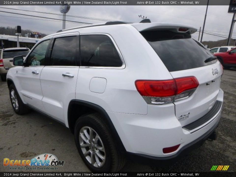 2014 Jeep Grand Cherokee Limited 4x4 Bright White / New Zealand Black/Light Frost Photo #5