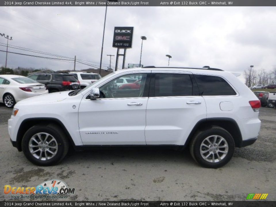 2014 Jeep Grand Cherokee Limited 4x4 Bright White / New Zealand Black/Light Frost Photo #6