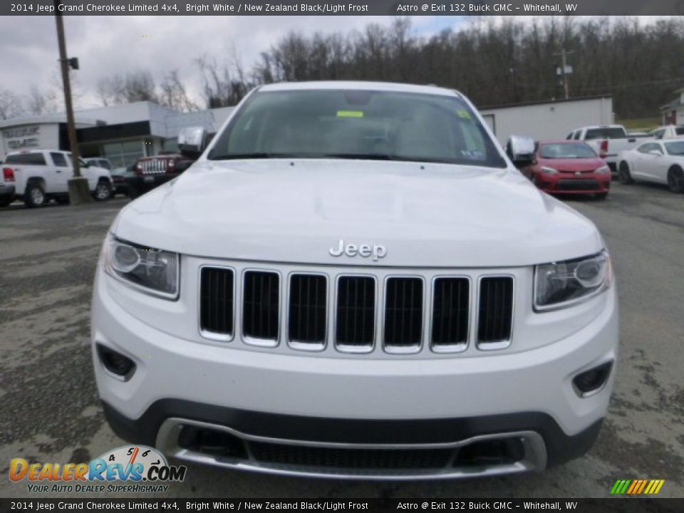 2014 Jeep Grand Cherokee Limited 4x4 Bright White / New Zealand Black/Light Frost Photo #9