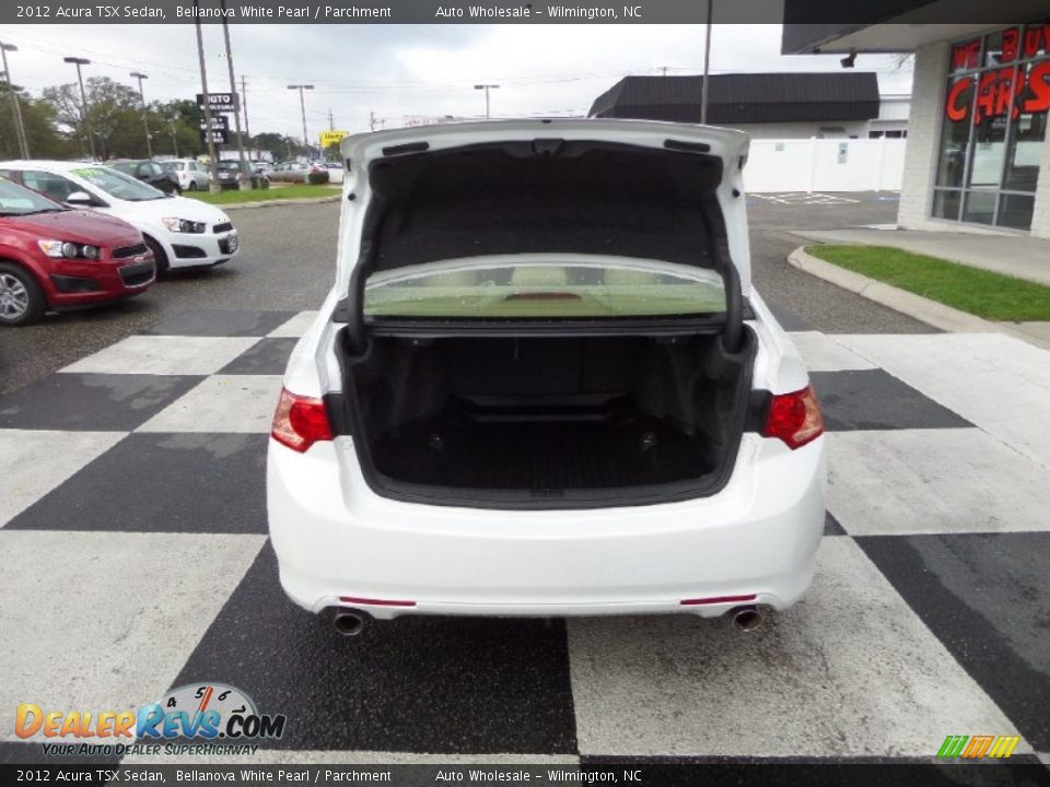 2012 Acura TSX Sedan Bellanova White Pearl / Parchment Photo #5