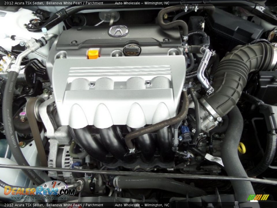 2012 Acura TSX Sedan Bellanova White Pearl / Parchment Photo #6
