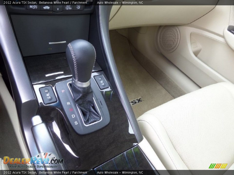 2012 Acura TSX Sedan Bellanova White Pearl / Parchment Photo #19