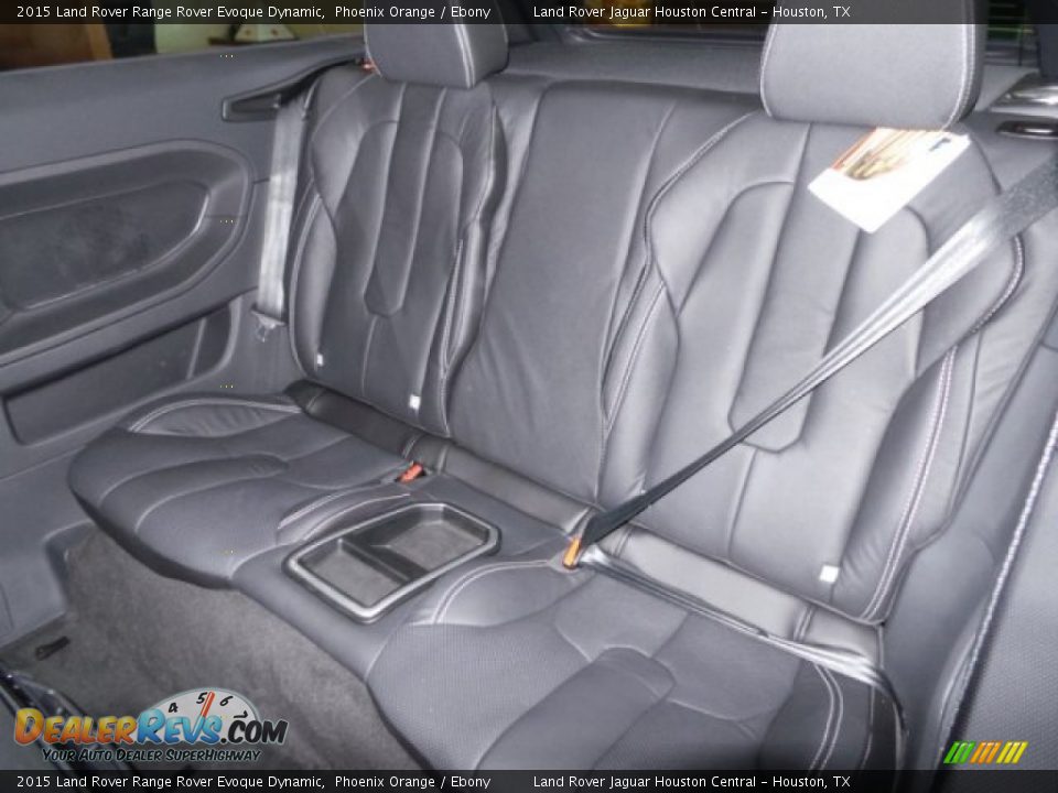 Rear Seat of 2015 Land Rover Range Rover Evoque Dynamic Photo #21