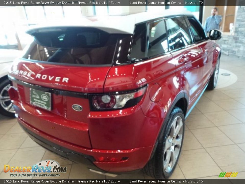 2015 Land Rover Range Rover Evoque Dynamic Firenze Red Metallic / Ebony Photo #7